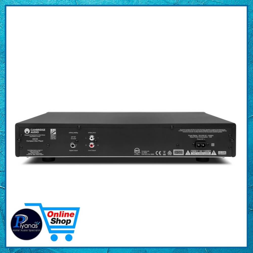 เครื่องเล่นซีดี CAMBRIDGE AUDIO : AX-C35 (GREY)